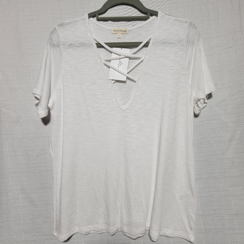 Kaylin Criss Cross Tee